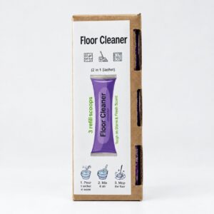 3 Water Soluble Plastic Free Cleaning Sachets - Floor