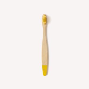 Children's Bamboo Toothbrush - Single - Yellow