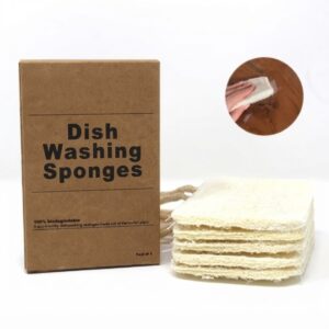 Natural Loofah Dishwashing Sponge (Pack of 5)