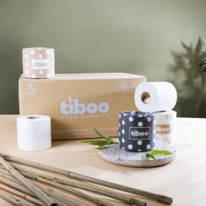 Luxury 3ply Bamboo Toilet Paper-Double Length Rolls