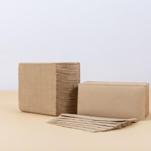 Kraft Dispenser Napkins 2Ply 21cm x 16cm 16x500