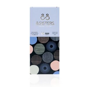&Sisters Organic Cotton Tampon with Applicator (heavy)