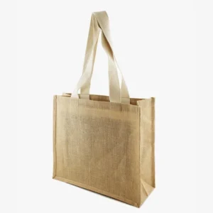 Muna Classic Jute Bag with Cotton Handles – Eco-Friendly & Reusable Tote