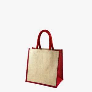 Nala Medium Jute Bag | Eco-Friendly Printed Jute Shopping & Hamper Bag