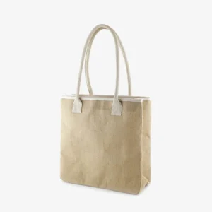Paxi Promotional Jute Tote Bag with Cotton Trim | Custom Printed Eco-Friendly Bag