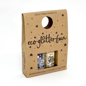 Biodegradable Eco Glitter 2pcs BubbleGum Rose