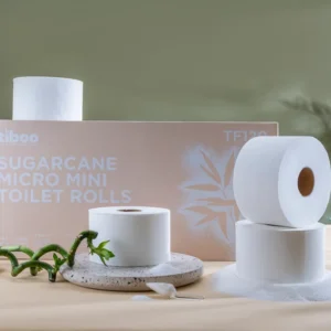 Sugarcane Micro Jumbo Toilet Rolls