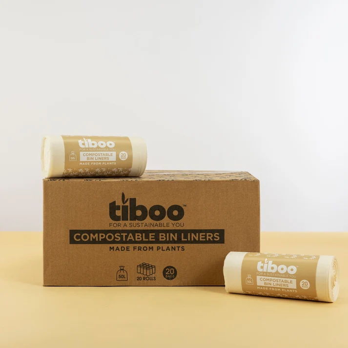 Compostable Bin Liners 50 Ltr 20x20