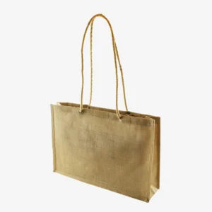 Hessian Bag with Rope Handles