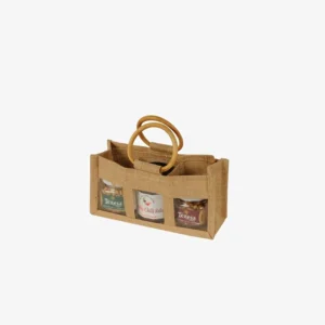3 Jar Jute Bag