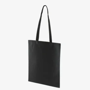 Poppy Coloured Canvas Tote Bag