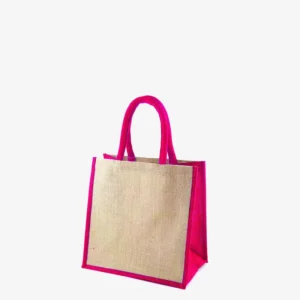 Nala Medium Jute Bag | Eco-Friendly Printed Jute Shopping & Hamper Bag